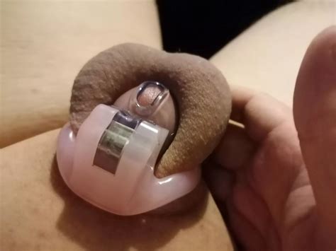Locktober Day Freshly Shaved And Clean Nudes In SissyChastity