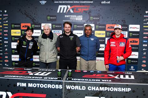 Welcome Press Conference Officially Starts The Mxgp Of Switzerland