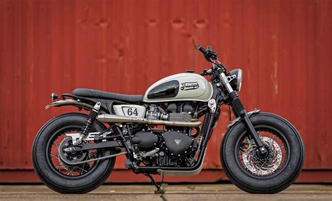 Hell Kustom Triumph Bonneville T100 By Down And Out Cafe Racers