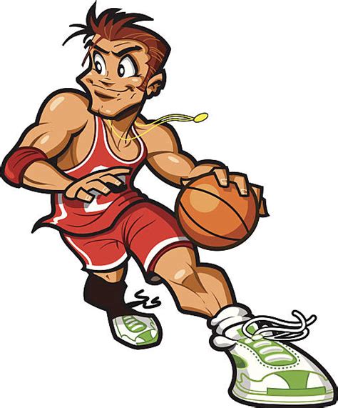 Basketball Player Cartoon Images Basketball Player Cartoon Stock