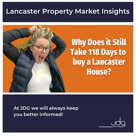 Why Does It Still Take 118 Days To Buy A Lancaster House The Lancaster Property Blog