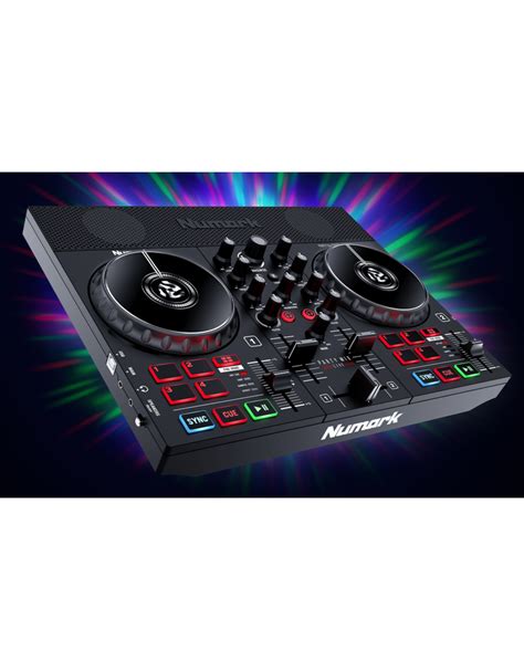 Numark Party Mix Live Dj Controller With Speaker And Lights Mile High