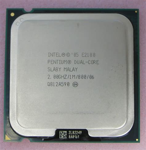 Intel Pentium Dual Core 200ghz E2180 Sla8y Processor Cpu Lga775