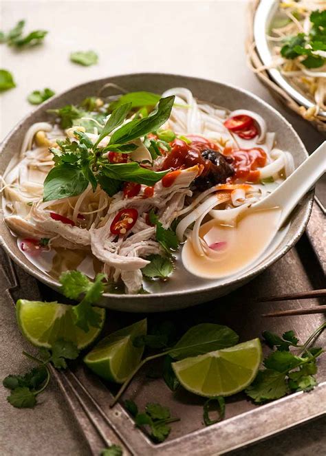 Vietnamese Chicken Pho Soup Pho Ga Recipetin Eats
