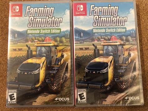Farming Simulator Nintendo Switch Edition Misprint