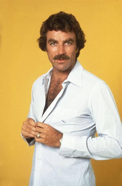 What Your Favorite 1970s Hunks Look Like Now Selleck Tom Selleck