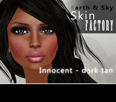 Second Life Marketplace Innocent Skins Dark Tan By Earth And Sky Skin