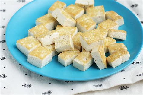 Quick Sesame Tofu 2 Ingredients To Delish Plant Based Protein