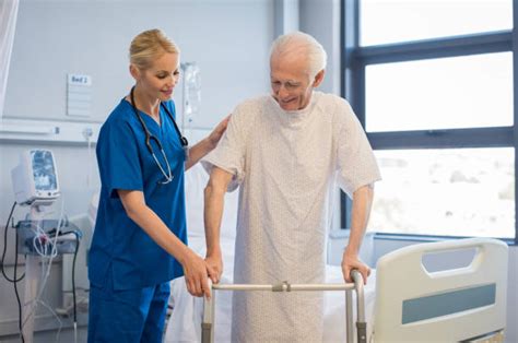 10300 Hospital Patient Walking Stock Photos Pictures And Royalty Free