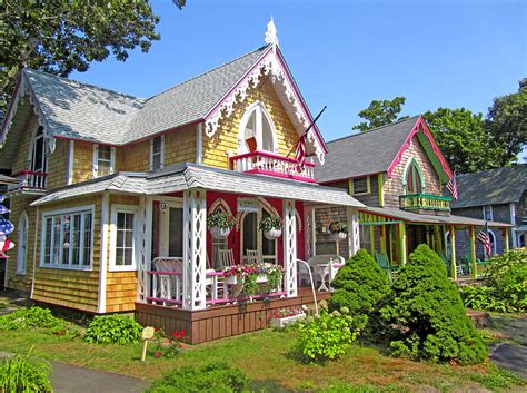 Oak Bluffs Gingerbread Cottages 3 By Mark Sellers