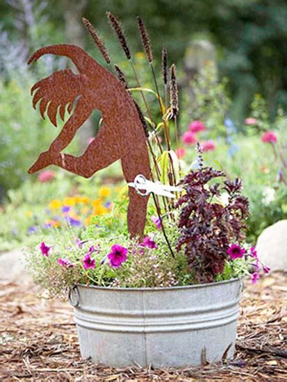 Creative Handmade Garden Decorations 20 Recycling Ideas For Backyard