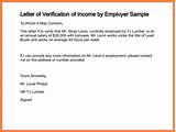 Photos of Employment Salary Verification Letter