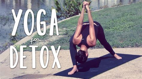 Detox Yoga Flow With Adrienne 20 Minute Yoga Flow Yoga Detox Yoga Flow