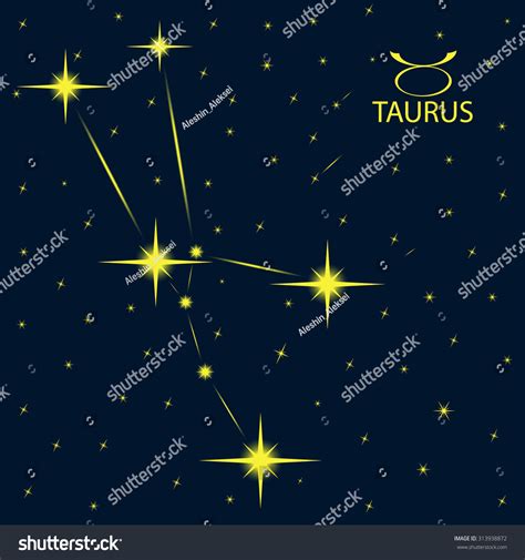 Zodiacal Constellations Taurus Stock Illustration 313938872 Shutterstock