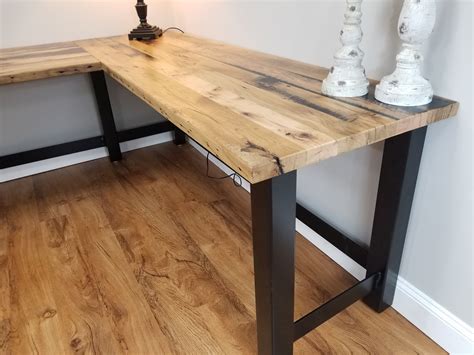 Buy Handmade Reclaimed Wood Office Desk Barnwood Computer Desk Rustic