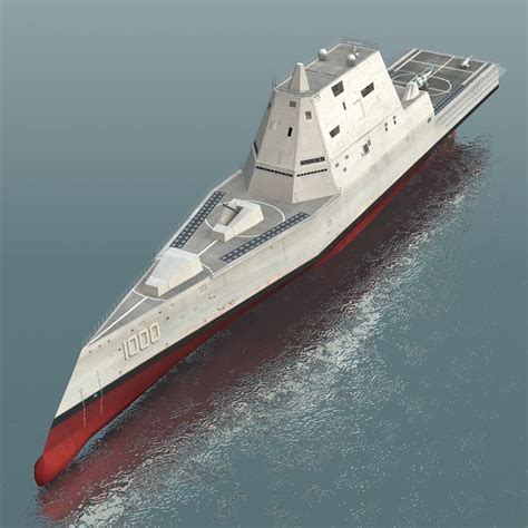 Learn more here you are seeing a 360° image instead. uss zumwalt ddg 1000 destroyers 3d model