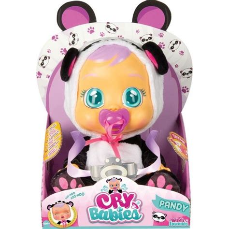 As Company Cry Babies Pandy Interactive Baby Doll Panda Cries Real