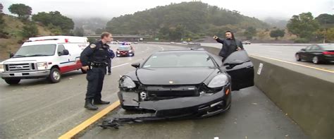 Urban1on1 Steph Curry Crash Video Shows Porsche Smashed By Out Of