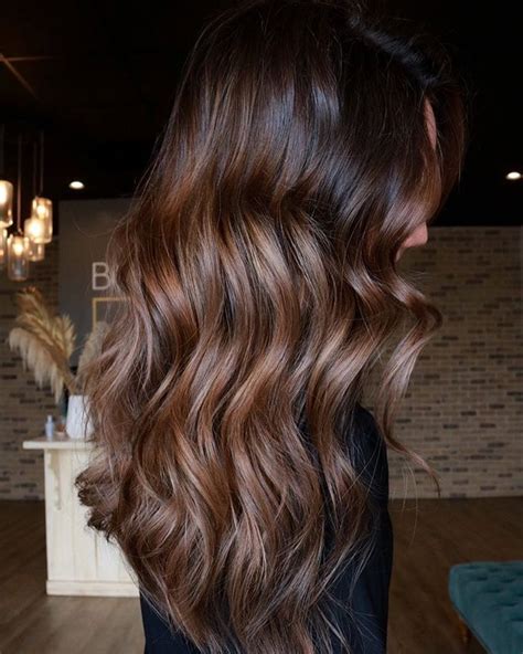Hazelnut Glazed Brunette Hair Hairstyles With Bangs Hair