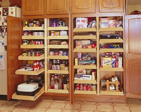 They are highly resistant to heat and moisture while their materials are strong. Medium Oak Pantry Cabinet | Built in pantry, Pantry ...