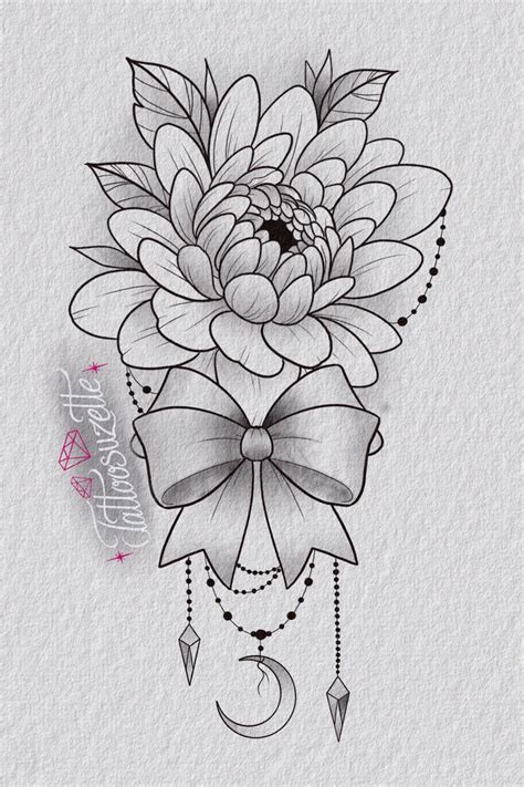 Tatouage Fleur Noeud By Tattoosuzette On Deviantart
