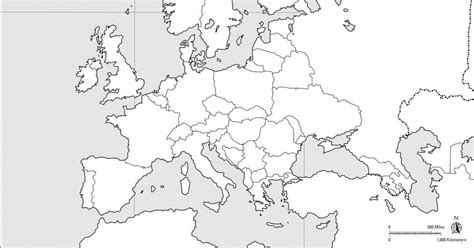 Fddccafbdbaeceb Hd Hq Map Blank Europe Political Map At Political With Regard To Blank Political
