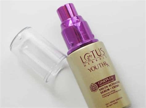 Lotus Herbals Youthrx Youth Activating Serum Creme Review