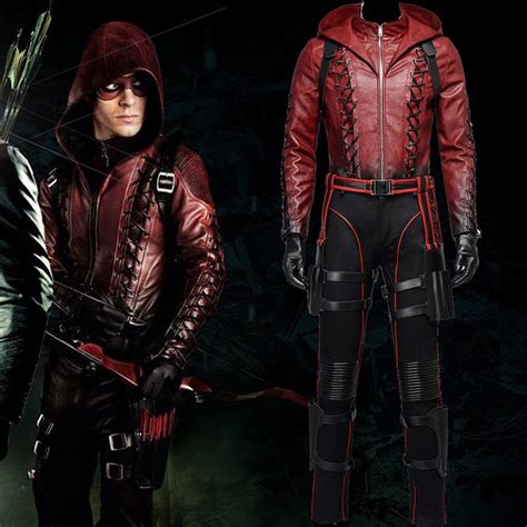 Arrow Ii Roy Harper Upgraded Version Red Cosplay Costumes Dc Comics