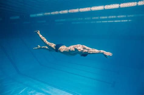 Underwater Picture Of Male Swimmer Swimming I Free Stock Photo And Image