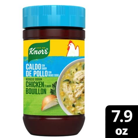 Knorr Reduced Sodium Chicken Granulated Bouillon 79 Oz Foods Co