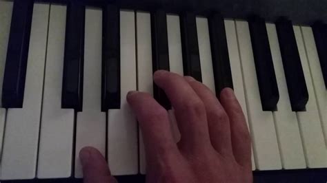 How To Play A D Augmented Chord On Piano Youtube