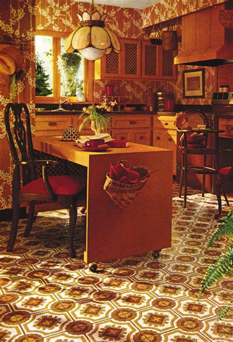 70s #70skitchendesign | Retro home decor, Vintage house, 70s home decor