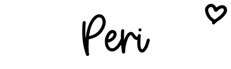 Peri Name Meaning Origin Variations And More