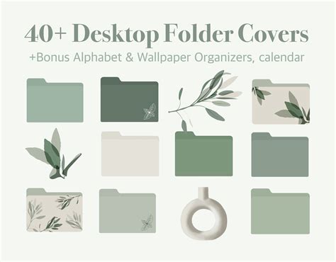 Hi Welcome To Ienjoyediting What Is Included🌿 40 Folder Icons