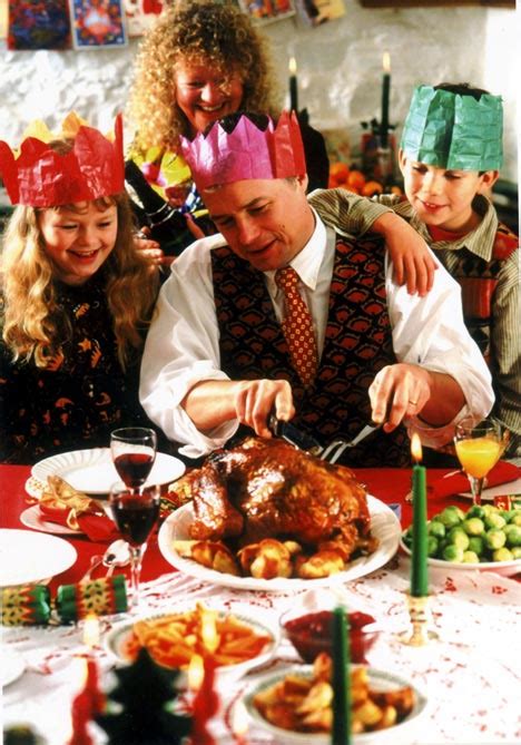 The main christmas meal is eaten during the evening of christmas eve. Christmas comes early as Britain's workers down tools for office parties | Daily Mail Online