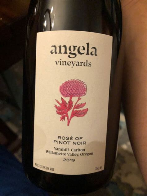 2020 Angela Pinot Noir Rosé USA Oregon Willamette Valley Yamhill
