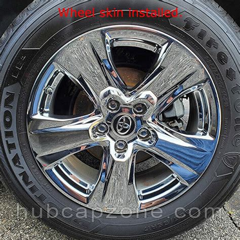 Chrome 2019 2020 Toyota Rav4 Wheel Skins Hubcaps 17 Rav 4 Wheel Covers
