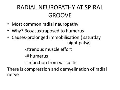 Radial Neuropathy And Electrophysiology