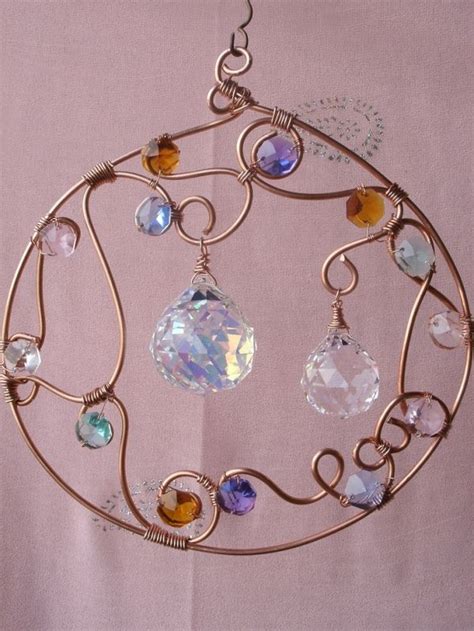 Sun Catcher By Proteamundi Sun Catcher Wind Chimes Beads And Wire