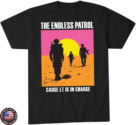 The Endless Patrol T Shirt Leatherneck For Life Usmc Clothing T