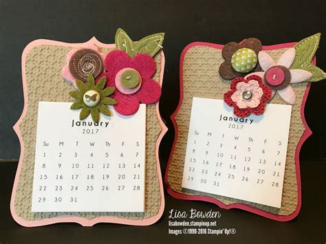 Mini Calendar Craft Ideas Miloposts