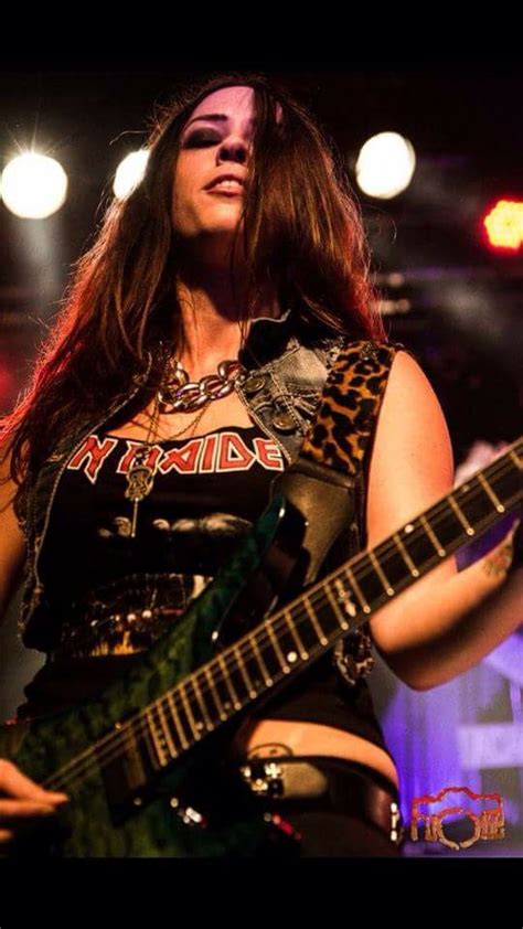 Nikki Stringfield Female Guitarist Heavy Metal Girl Rock And Roll Girl