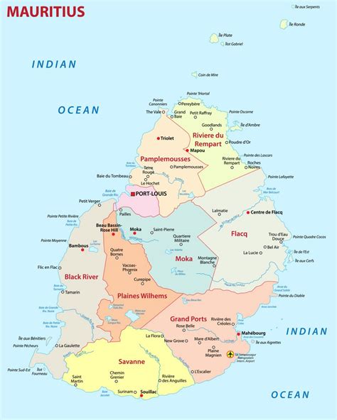 Jungle Maps Map Of Africa Mauritius
