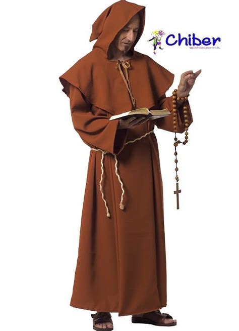 Monk Costume Priest Outfit Armor Clothing Painted Clothes