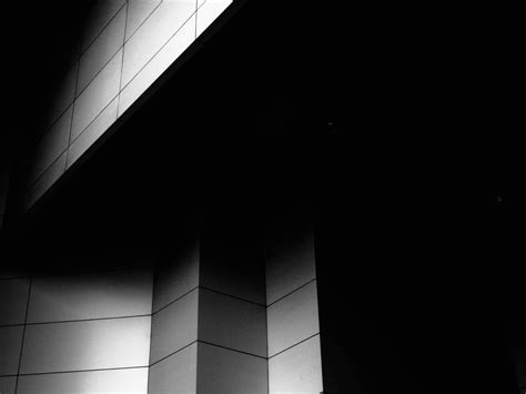 Light Abstract Black And White Night Image Free Photo