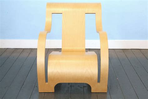 Plywood Lounge Chair By Gerald Summers