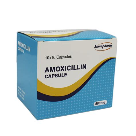 Gmp Medicine Amoxicillin Capsules 250mg 1010′ Sbox China Gmp