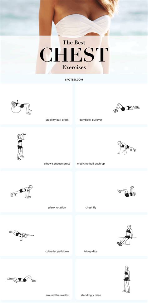 top 10 exercises to lift firm and perk up your breasts træning sundhed og træningsplaner