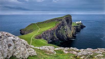 Neist Point Scotland Lighthouse Skye Isle Sky