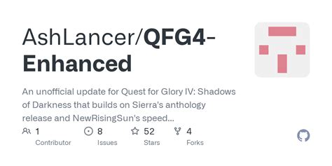 Github Ashlancerqfg4 Enhanced An Unofficial Update For Quest For